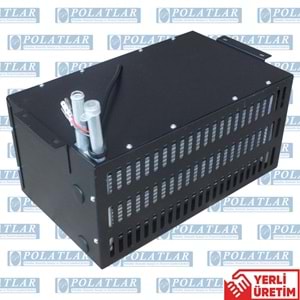 ISUZU CITIBUS/NOVO KOLTUK ALTI KALORİFER 24V (ÇİFTLİ) (40x20x24) ALTTAN BORULU