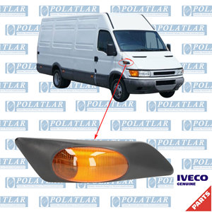 İVECO DAİLY C11 SİNYAL LAMBA ÇAMURLUK SAĞ SARI (1999-2007)