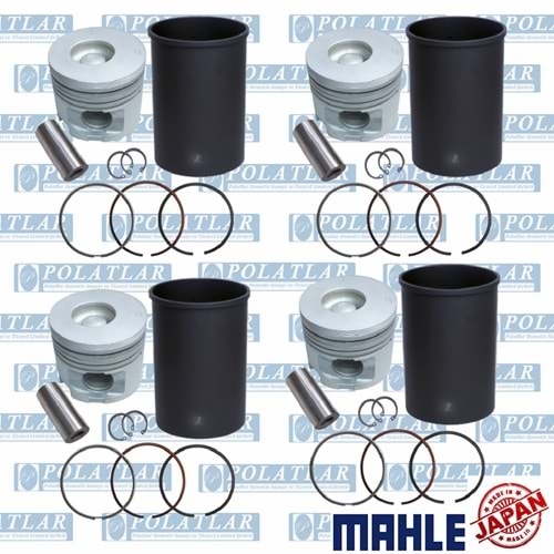 İŞMAKİNA ISUZU MOTOR 4HF1 PİSTON SEGMAN GÖMLEK KİT TK