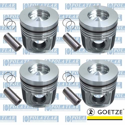 İŞMAKİNA ISUZU MOTOR 4HK1 PİSTON SEGMAN-SIZ TK (STD)(E4-E5)
