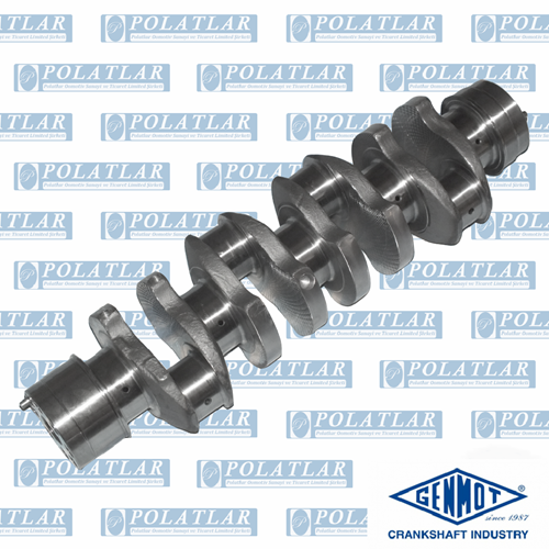 İŞMAKİNA ISUZU MOTOR 4HE1 KRANK MİLİ (ÇELİK DÖVME)