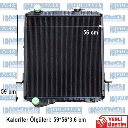 ISUZU NQR 70 MOTOR 4HE1 SU RADYATÖR KOMPLE 2SRA (EM) 3777708700