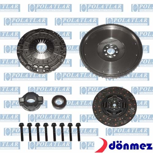ISUZU NPR 75 DEBRİYAJ VOLANT BASKI BALATA RULMAN (4LÜ) AĞIR HİZMET