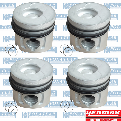 ISUZU NKR 55 MOTOR 4JB1 PİSTON SEGMANLI TK (NKR 71 YM) 04385