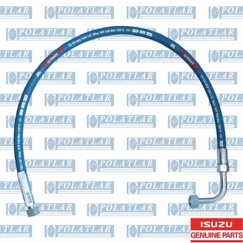ISUZU NPR 75 HAVA KOMPRESÖR BASINÇ HORTUM (123 CM) NQR