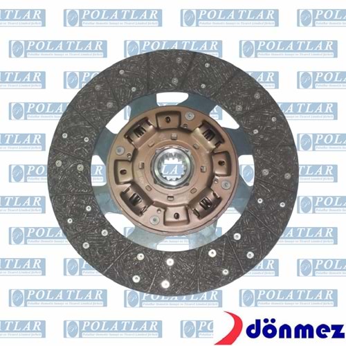 ISUZU NPR 75 DEBRİYAJ BALATA 14 DİŞ 33CM KISA FREZE