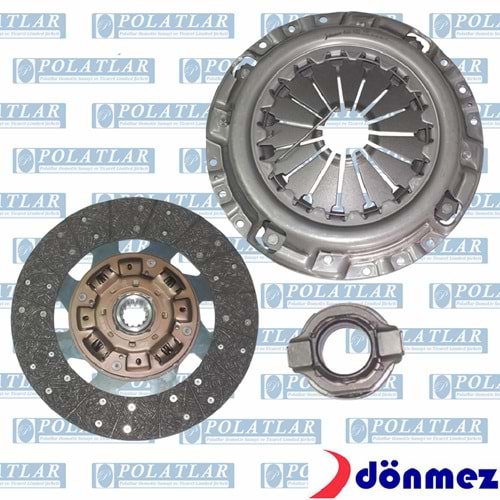 ISUZU NPR 75 DEBRİYAJ BASKI BALATA RULMAN SET(E4/E5) YÜKSEK LEVYELİ