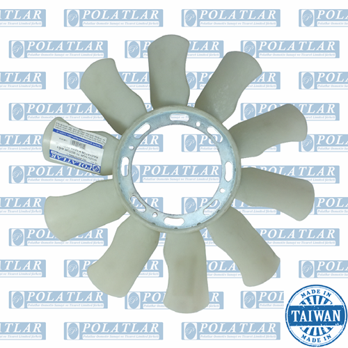ISUZU NQR 70 4HE1 MOTOR VANTİLATÖR PERVANE (TURKUAZ)(10 KANAT)