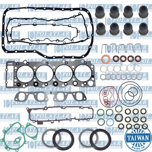 ISUZU NQR 70 MOTOR 4HE1 CONTA 175 FUL SET TK