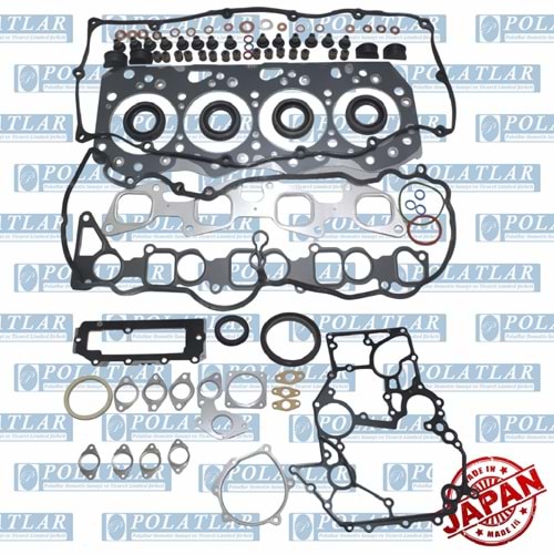 ISUZU D-MAX E5 MOTOR 4JJ1 CONTA TK FUL SET