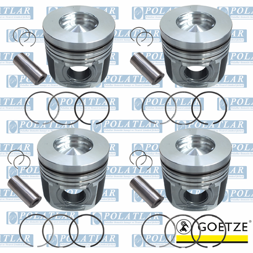 ISUZU NPR 75 MOTOR 4HK1 PİSTON SEGMANLI TK (E4/E5)