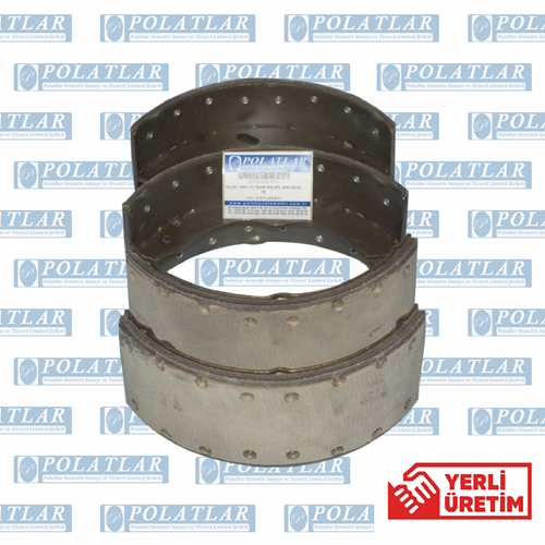 ISUZU NPR 75 FREN BALATA PAPUÇLU TK (12 CM)