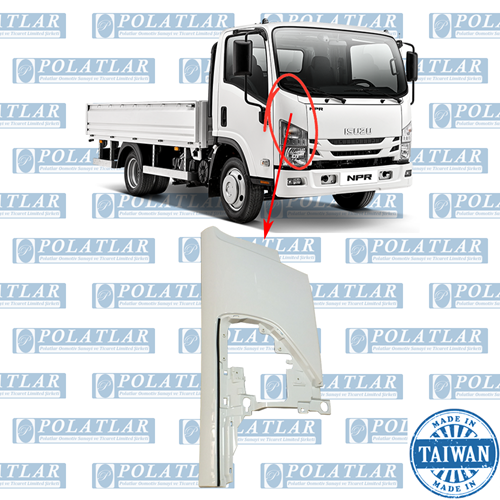 ISUZU NPR 75 ÖN PANEL KÖŞE KAPLAMA SAĞ 2023>
