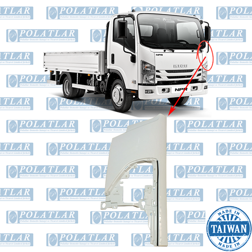 ISUZU NPR 75 ÖN PANEL KÖŞE KAPLAMA SOL 2023>