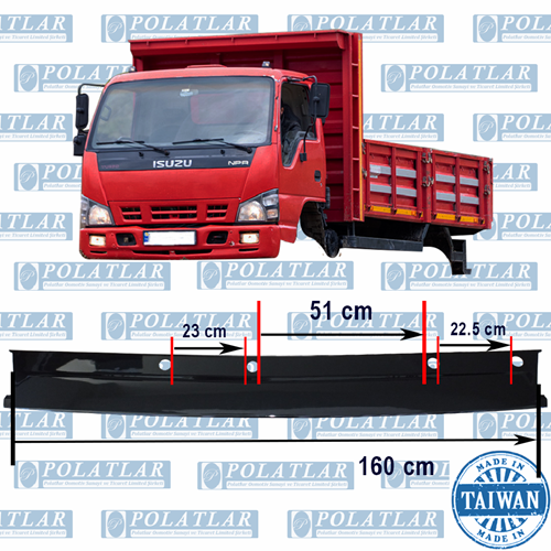 ISUZU NPR 71 ÖN GÖĞÜS SİLECEK PANELİ (160 CM)(2006>) NQR