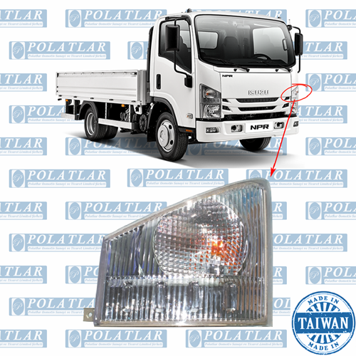 ISUZU NPR 75 SİNYAL LAMBASI FAR ÜSTÜ SOL