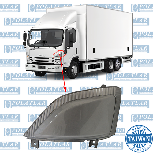 ISUZU NPR 75 SİNYAL ÜSTÜ RADAR KAPAK SOL 2023> E6