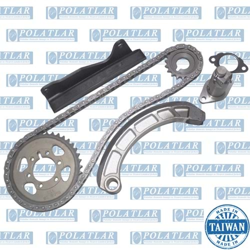 ISUZU D-MAX E5 MOTOR 4JJ1 EKSANTİRİK ZİNCİR GERGİ PALET KİT I404X