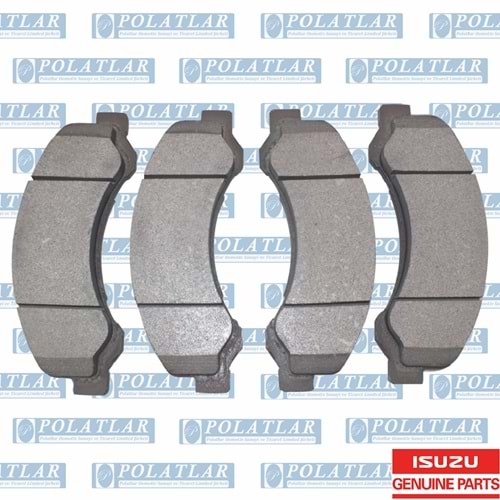 ISUZU NPR 75 FREN DİSK BALATA TAKIMI ÖN/ARKA (E6) 898244794051