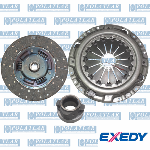 ISUZU NQR 70 DEBRİYAJ BASKI BALATA RULMAN SET(E 3)10 DİŞ