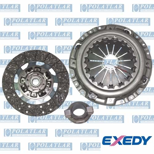 ISUZU NPR 75 DEBRİYAJ BASKI BALATA RULMAN SET (E4/E5)(YÜKSEK LEVYELİ)