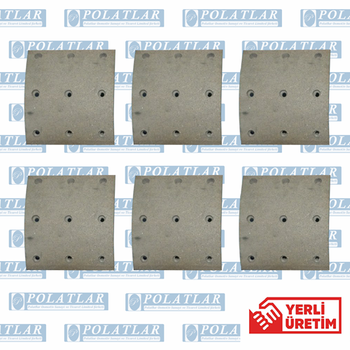 ISUZU NPR 75 FREN BALATA HAVALI (KAMPANA) (15 CM) TK