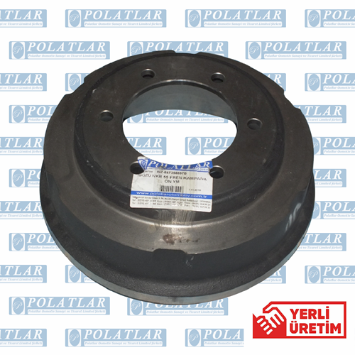 ISUZU NKR 55 FREN KAMPANA ÖN (YENİ MODEL) (İÇ ÇAP 30 CM) 8973588570