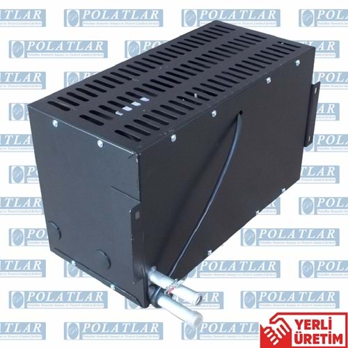 ISUZU CITIBUS/NOVO KOLTUK ALTI KALORİFER 24V (ÇİFTLİ) (40x20x24) ALTTAN BORULU