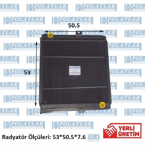 İVECO 65-9 MOTOR SU RADYATÖR KOMPLE 4 LÜ SÜPER