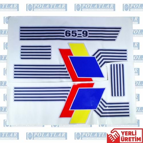 İVECO 65-9 KAPI ÇIKARTMA TAKIM (DECAL)