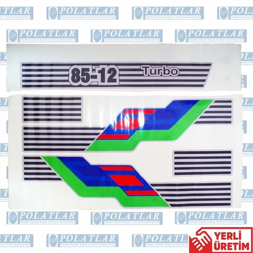 İVECO 85-12 KAPI ÇIKARTMA TAKIM (DECAL)