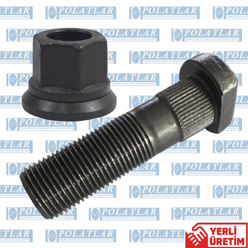 İVECO DAİLY C13/C15 BİJON SAPLAMA SOMUN-LU ARKA (73 MM)