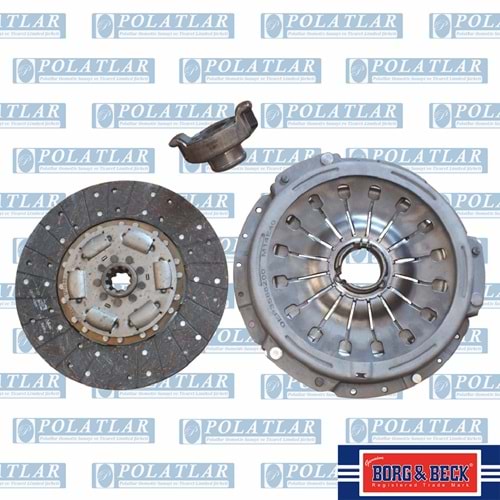 İVECO EUROBUS DEBRİYAJ BASKI BALATA RULMAN SET 3 LÜ