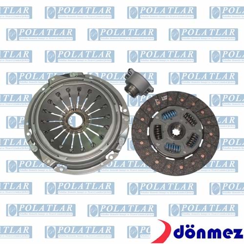 İVECO DAİLY C13 DEBRİYAJ BASKI BALATA RULMAN SET 3LÜ (265MM) 2994018