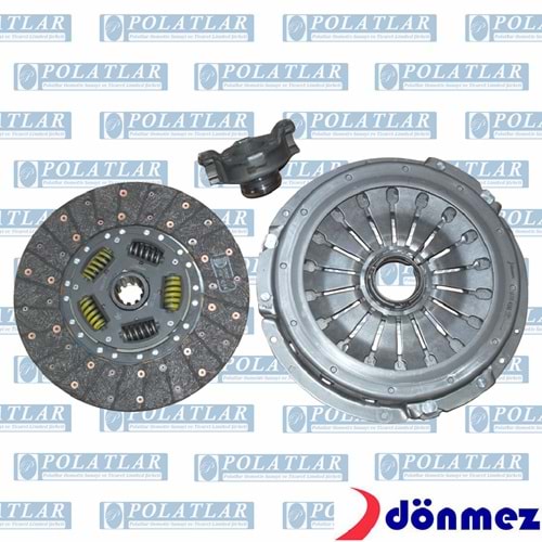 İVECO EUROBUS DEBRİYAJ BASKI BALATA RULMAN SET 3 LÜ 310628