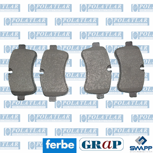 İVECO DAİLY C15 FREN DİSK BALATA TAKIMI ARKA (4092)(2006>11) 35C15