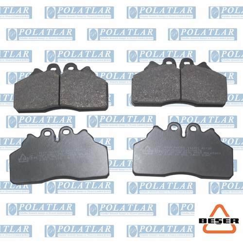 İVECO EUROCARGO 100 E 25 FREN DİSK BALATA TAKIMI (4169)(100E250)
