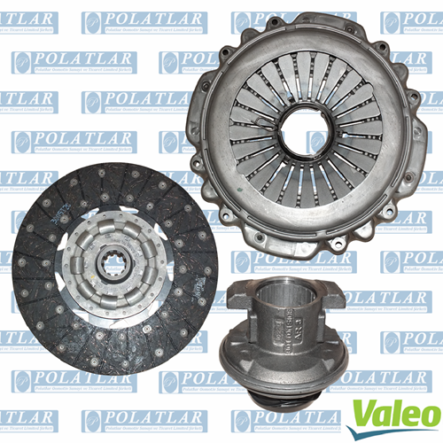 İVECO EUROCARGO 250E24 DEBRİYAJ BASKI BALATA RULMAN SET (400MM) TERS BASKILI