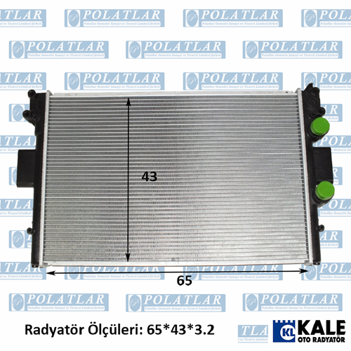 İVECO DAİLY C11 MOTOR 2.8 SU RADYATÖR KOMPLE 99>YM