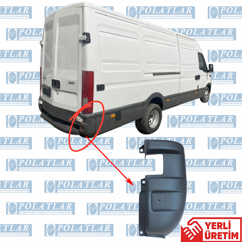 İVECO DAİLY C15 ARKA TAMPON KÖŞE BAKALİTİ SAĞ (2000-2014)