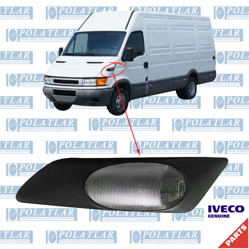 İVECO DAİLY C11 SİNYAL LAMBA ÇAMURLUK SOL BEYAZ (1999-2007)