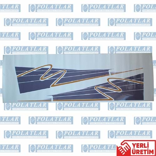 İVECO 80-12 KAPI ÇIKARTMA TAKIM YAZISIZ (05-06) (DECAL)