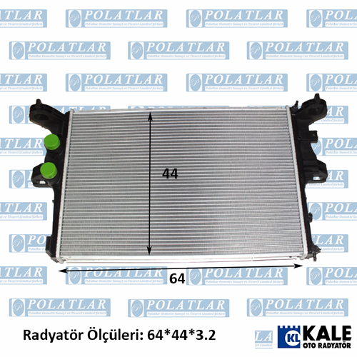 İVECO DAİLY C15 MOTOR 2.3 (E5) SU RADYATÖR KOMPLE (3.0)