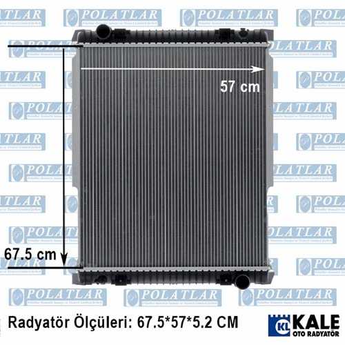 EUROCARGO MOTOR 6CYL RADYATÖR KOMPLE ML 180 E 30 4815