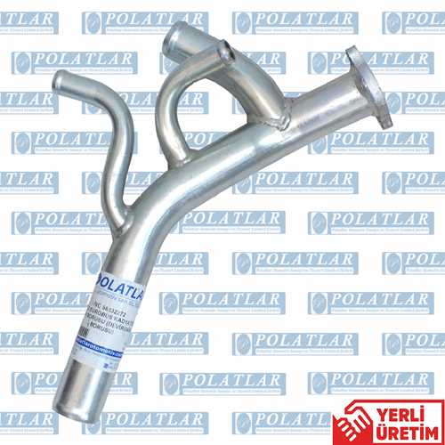 İVECO EUROBUS RADYATÖR DİRSEK BORU (DEVİRDAİM SU BORUSU)