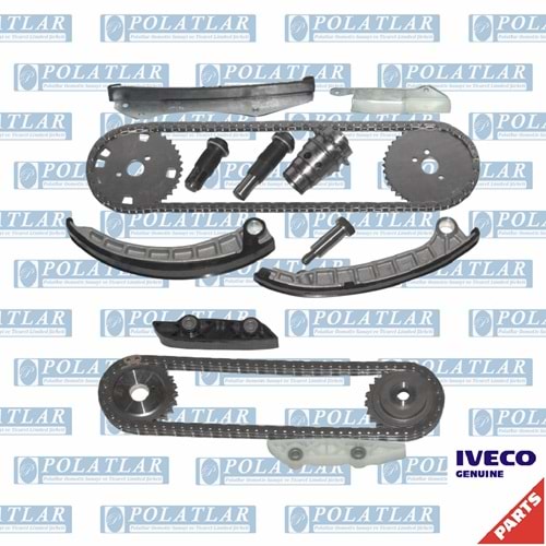 İVECO DAİLY C15 MOTOR 3.0 EKSANTRİK ZİNCİR SET (E4) (KOMPLE)