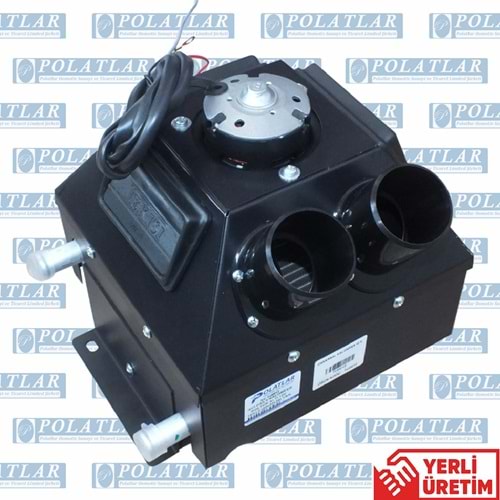 İVECO DAİLY KOLTUK ALTI KALORİFER 12V (TEKLİ) (20x20x20) YANDAN BORULU