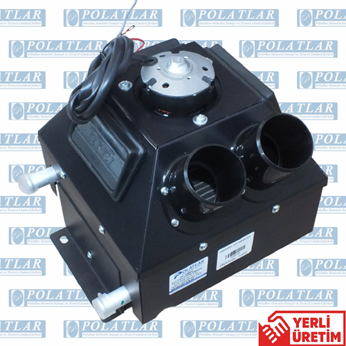 İVECO KOLTUK ALTI KALORİFER 24V (TEKLİ) (20x20x20) YANDAN BORULU