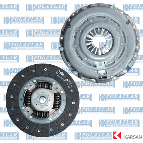 KARSAN JEST DEBRİYAJ BASKI BALATA SET 2Lİ