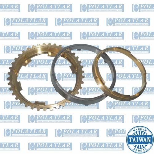 CANTER 659 ŞANZIMAN SENKROMEÇ 2/3 HALKA 3 LÜ SET (TURBO)